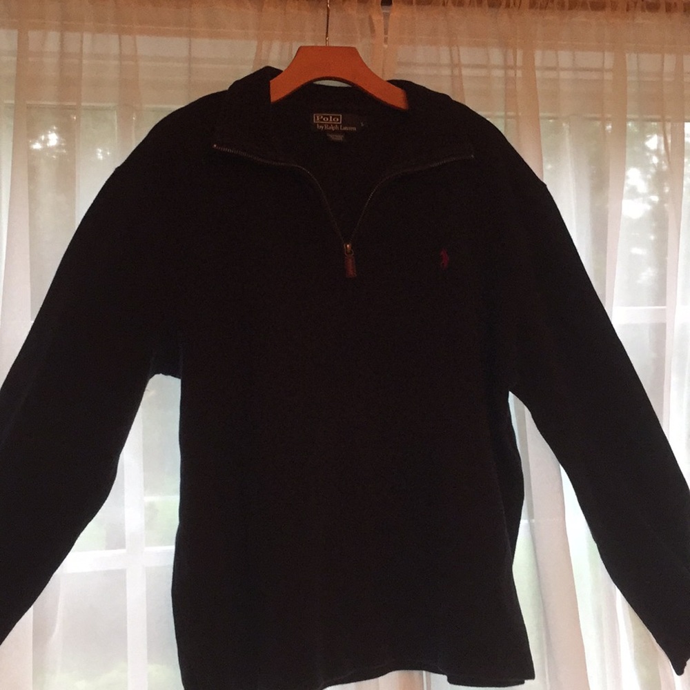 Polo By Ralph Lauren Half - Zip Knitted Pullover
